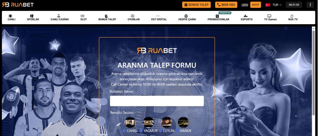 ruabet iletişim